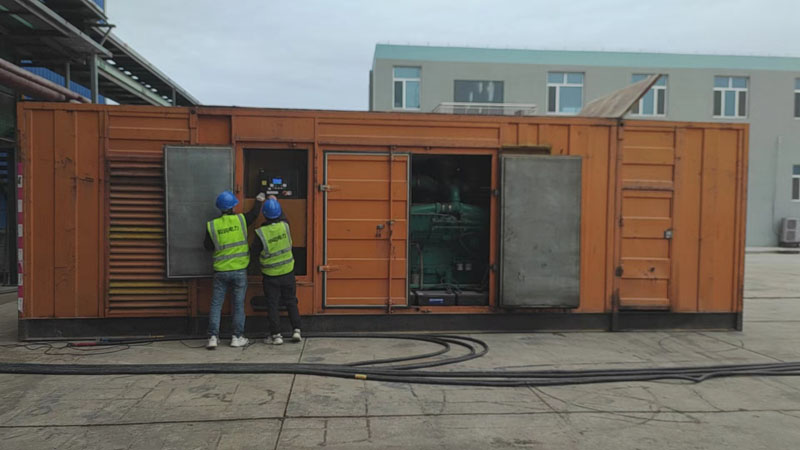 衡水如何检查柴油发电机组的机油油位？